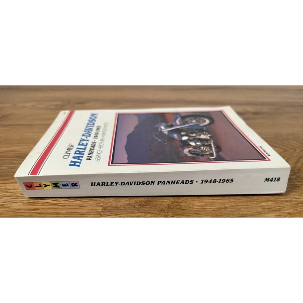 🏍️ Clymer Harley-Davidson Panheads 1948-1965 Service Repair Manual M418
